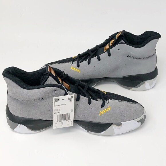 Adidas Pro Next 2019 K Basketball Shoes, Size 7 M - Picture 7 of 12